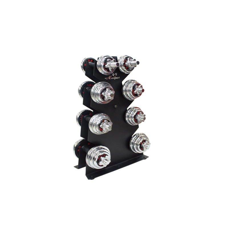 High-End Four-Piece Dumbbell Rack