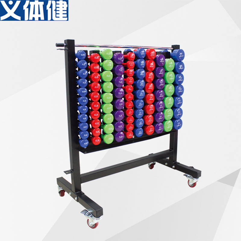 Military Baptist dumbbell stand Dumbbell man fitness household equipment hexagonal subbell small dumbbell stand arm