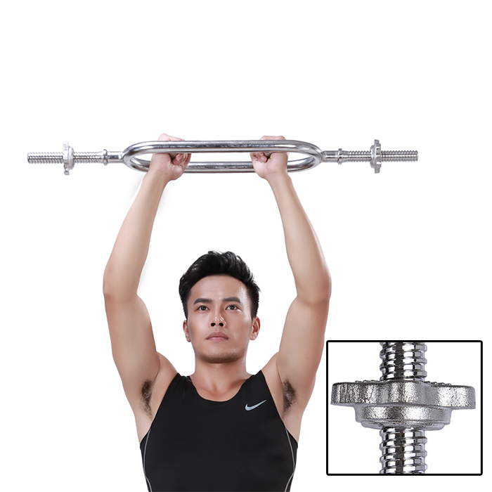 The size of the annular fitness bar, the annular fitness bar, the dumbbell bar, the threaded rod