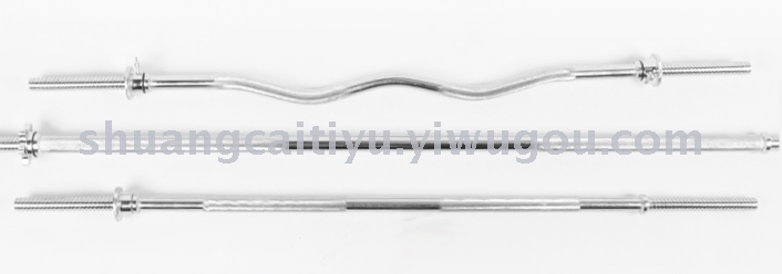 High quality durable silver professional barbell bar
