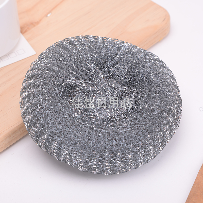 Factory Direct Sales Galvanized High Zinc Wire Tennis Cleaning Ball Kitchen Cleaning Products 15G 3PCs Set Purple Card