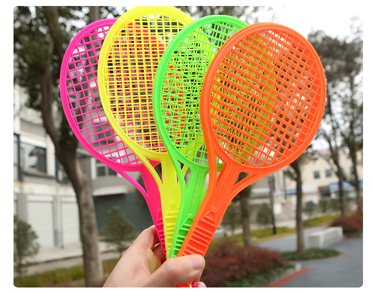 Children Badminton Racket Boys and Girls Parent-Child Interaction Kindergarten 3-6 Years Old 4 Toys Indoor Sports Tennis Rackets Set