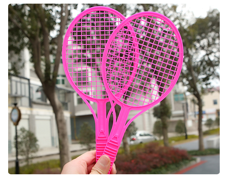 Children Badminton Racket Boys and Girls Parent-Child Interaction Kindergarten 3-6 Years Old 4 Toys Indoor Sports Tennis Rackets Set