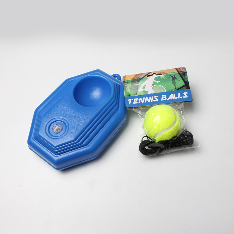 Factory Wholesale Single Person Tennis Training Base Tennis Ball Holder Professional with Rope Tennis Trainer Wholesale