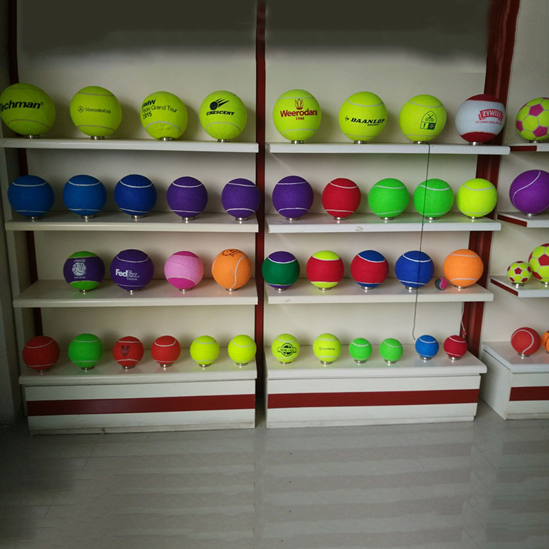 Tennis Manufacturers Wholesale 7-Inch 8-Inch 9-Inch Inflatable Tennis Can Be Customized Logo Large Pet Inflatable Signature