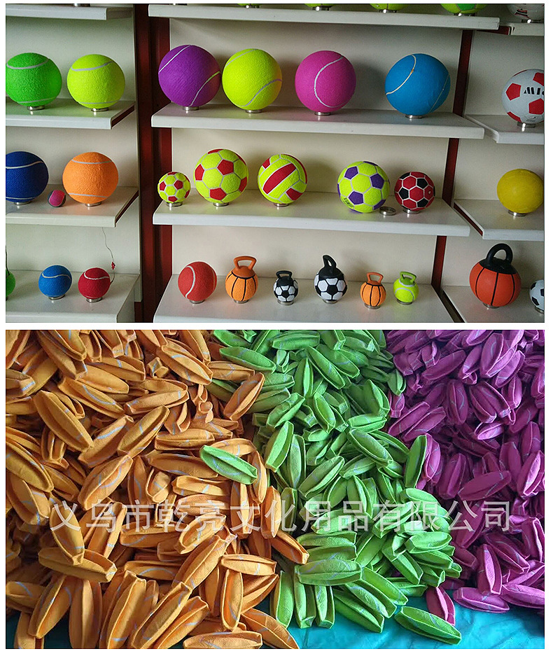 Tennis Manufacturers Wholesale 7-Inch 8-Inch 9-Inch Inflatable Tennis Can Be Customized Logo Large Pet Inflatable Signature