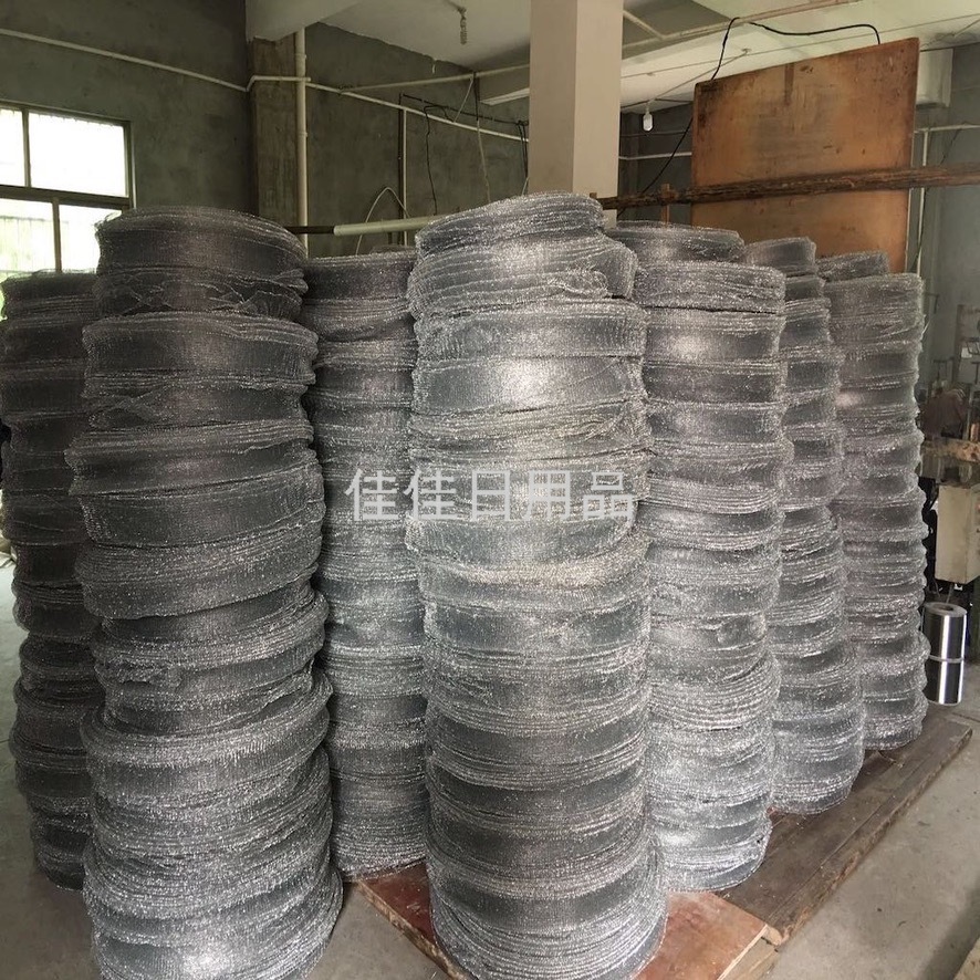 Factory Direct Sales Galvanized High Zinc Wire Tennis Cleaning Ball Kitchen Cleaning Supplies Semi-Finished Products