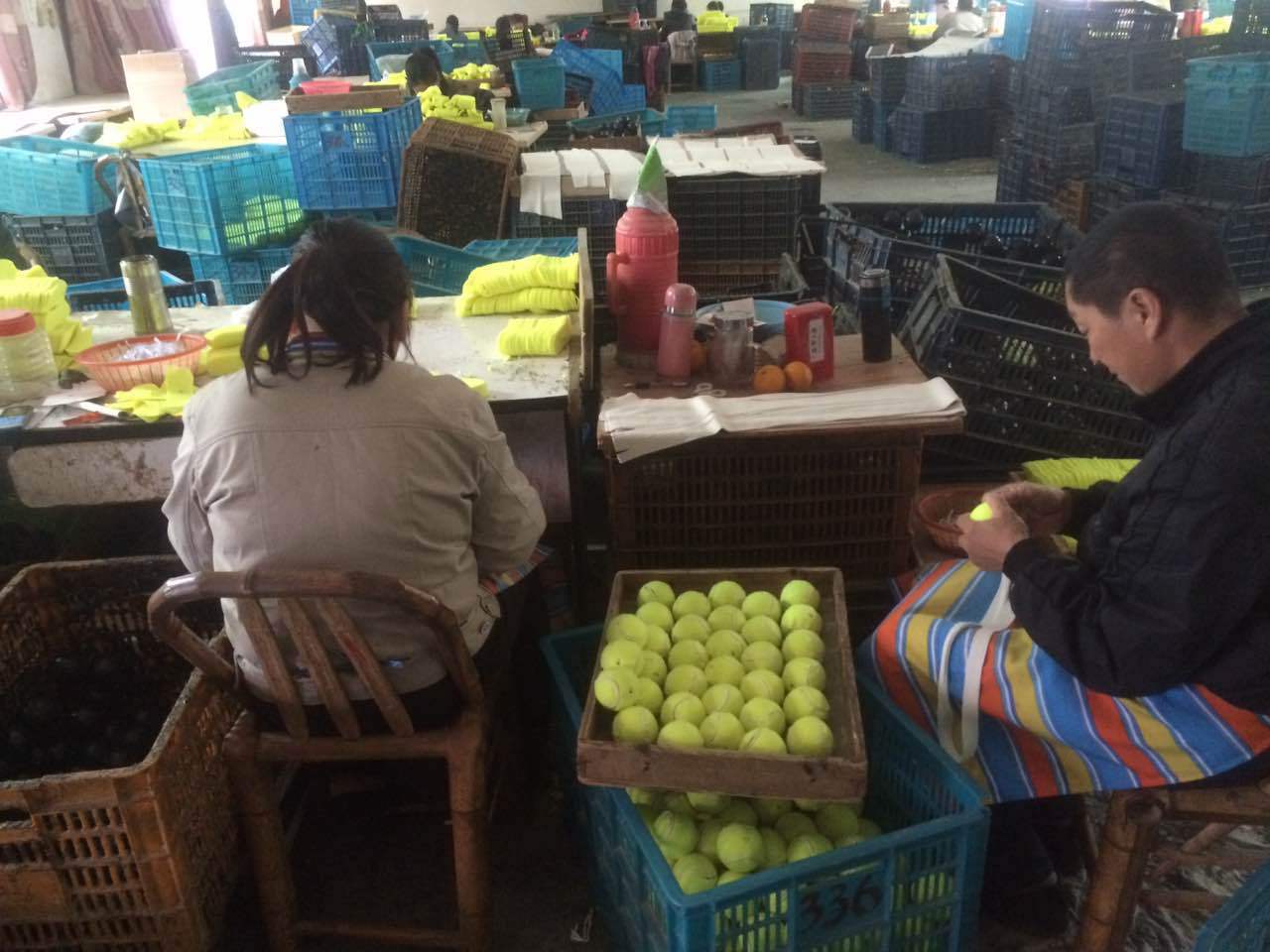 Factory Supply Wholesale Tennis 1.2 M Chemical Fiber Rubber Elastic Resistance Training Practice Tennis Wholesale