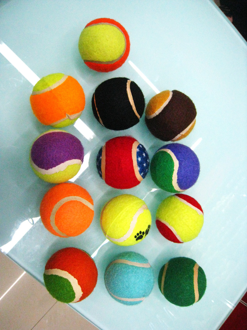 Manufacturers Supply Two-Tone Two-Level Tennis Bounce 0.5 M Training Practice Pet Tennis Wholesale