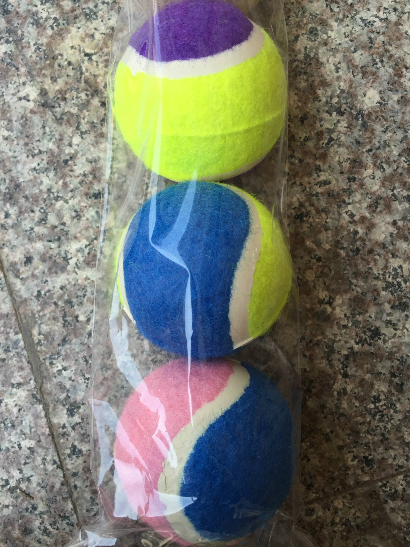 Manufacturers Supply Two-Tone Two-Level Tennis Bounce 0.5 M Training Practice Pet Tennis Wholesale