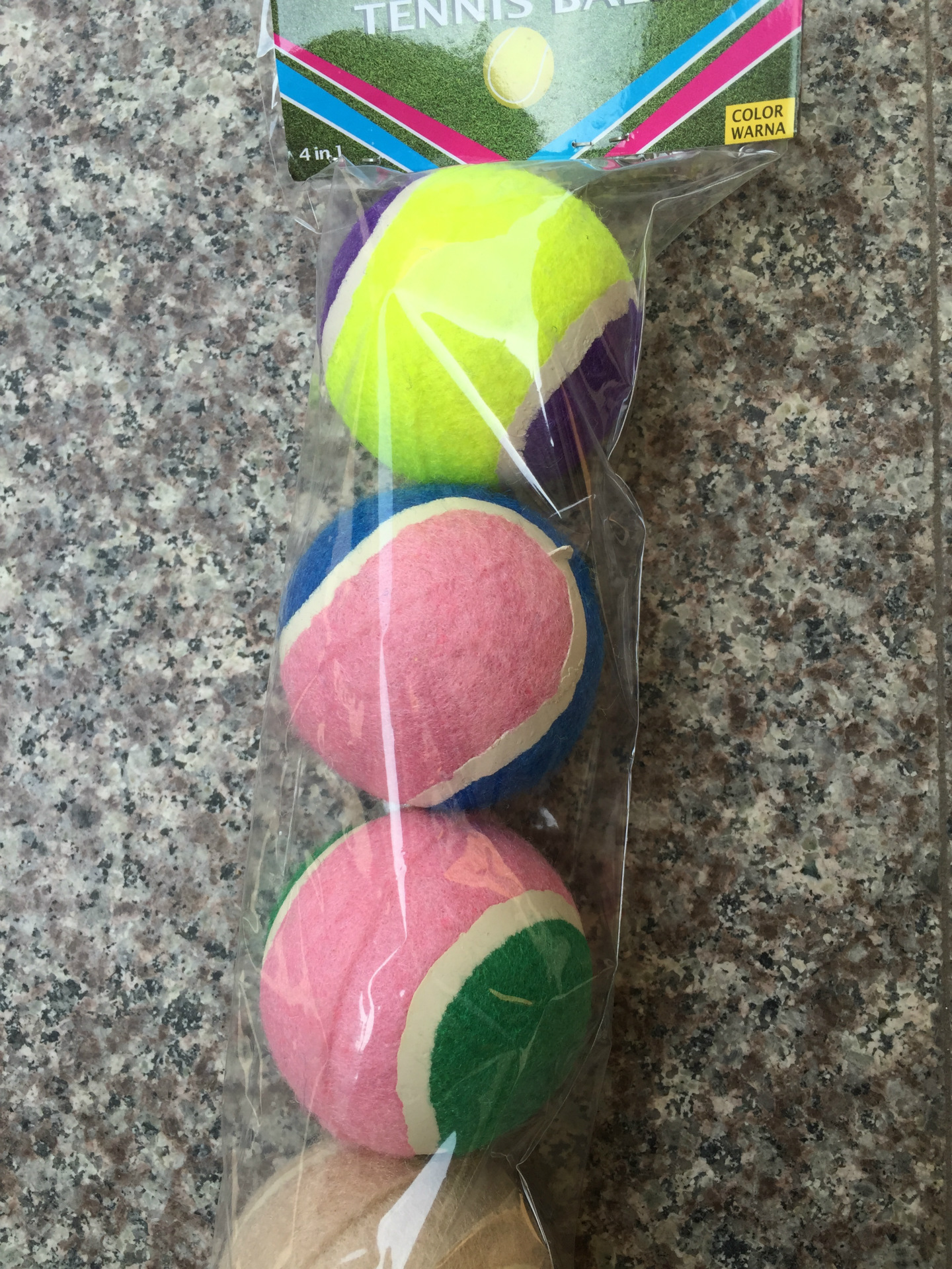 Manufacturers Supply Two-Tone Two-Level Tennis Bounce 0.5 M Training Practice Pet Tennis Wholesale