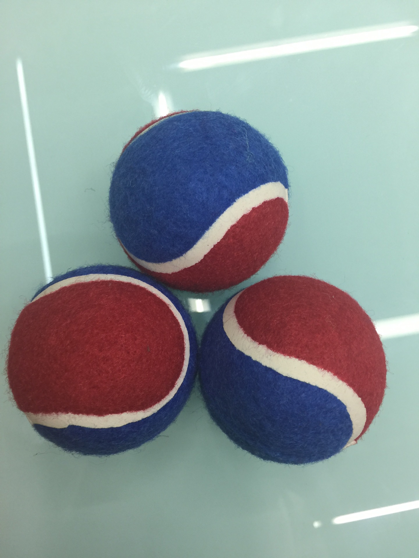 Manufacturers Supply Two-Tone Two-Level Tennis Bounce 0.5 M Training Practice Pet Tennis Wholesale