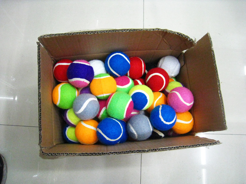 Manufacturers Supply Two-Tone Two-Level Tennis Bounce 0.5 M Training Practice Pet Tennis Wholesale