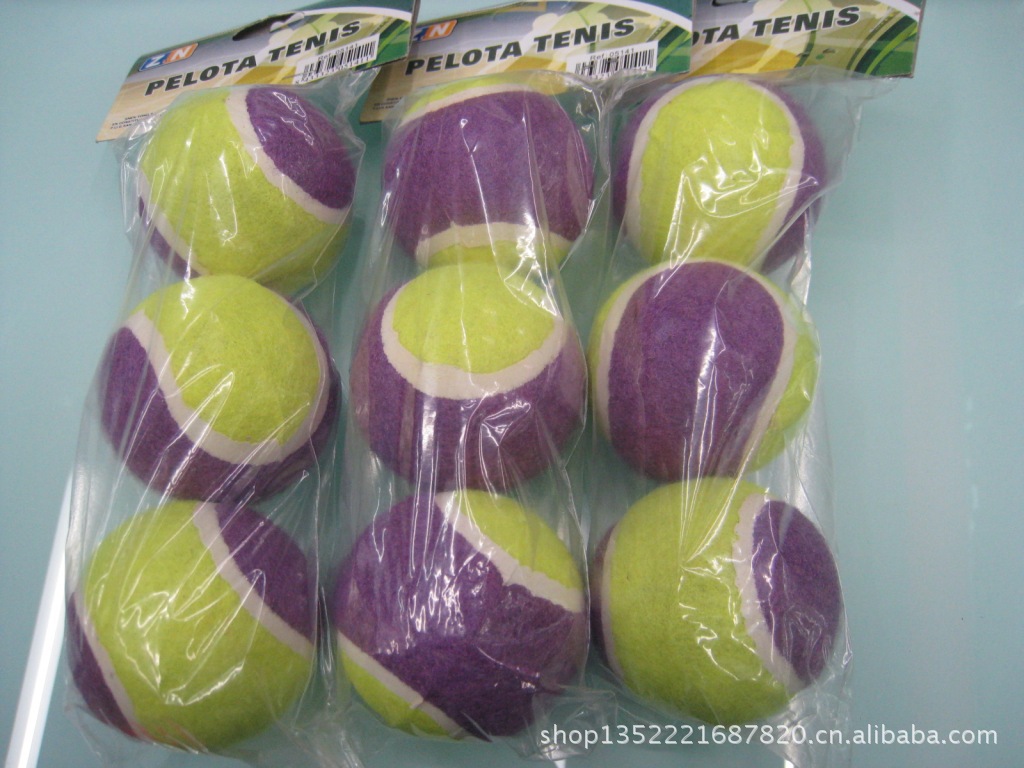 Manufacturers Supply Two-Tone Two-Level Tennis Bounce 0.5 M Training Practice Pet Tennis Wholesale