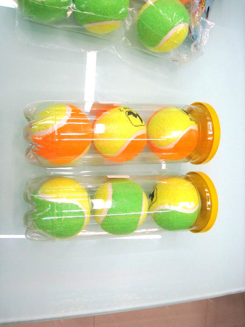 Supply Colorful Chemical Fiber Tennis 1-1.2 M Bouncing Chemical Fiber Student Soft Tennis Sports Training Tennis