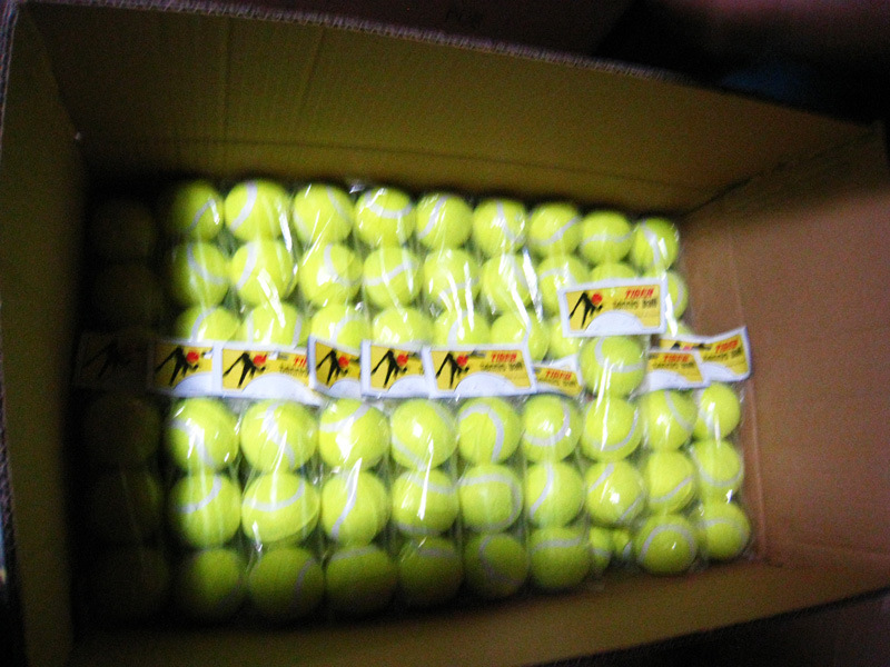 Supply Colorful Chemical Fiber Tennis 1-1.2 M Bouncing Chemical Fiber Student Soft Tennis Sports Training Tennis