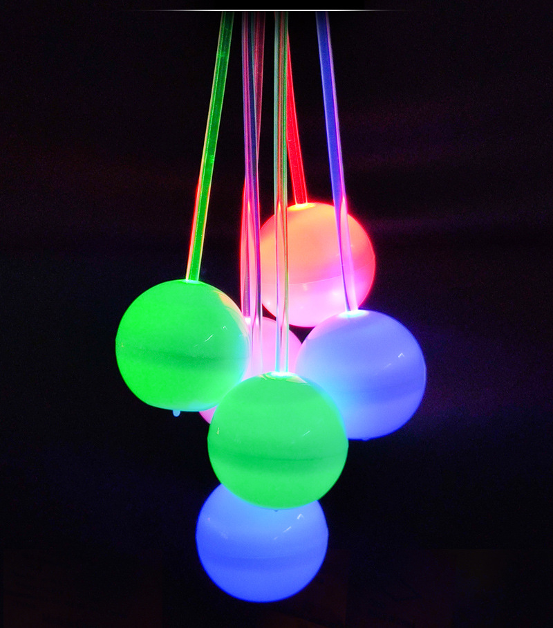 Children's Student Skipping Rope Led Luminous Cordless Skipping Rope Flash Luminous Skipping Rope Luminous Toy New
