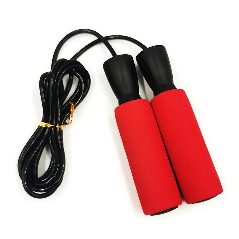 Sports Skipping Rope Sponge Handle Primary and Secondary School Students Exam Skipping Rope Physical Fitness Adult Bearing Jump Rope