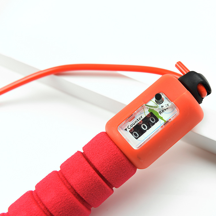 Professional Skipping Rope with Counter Adult Pattern Skipping Rope Student Senior High School Entrance Examination Fitness Skipping Rope
