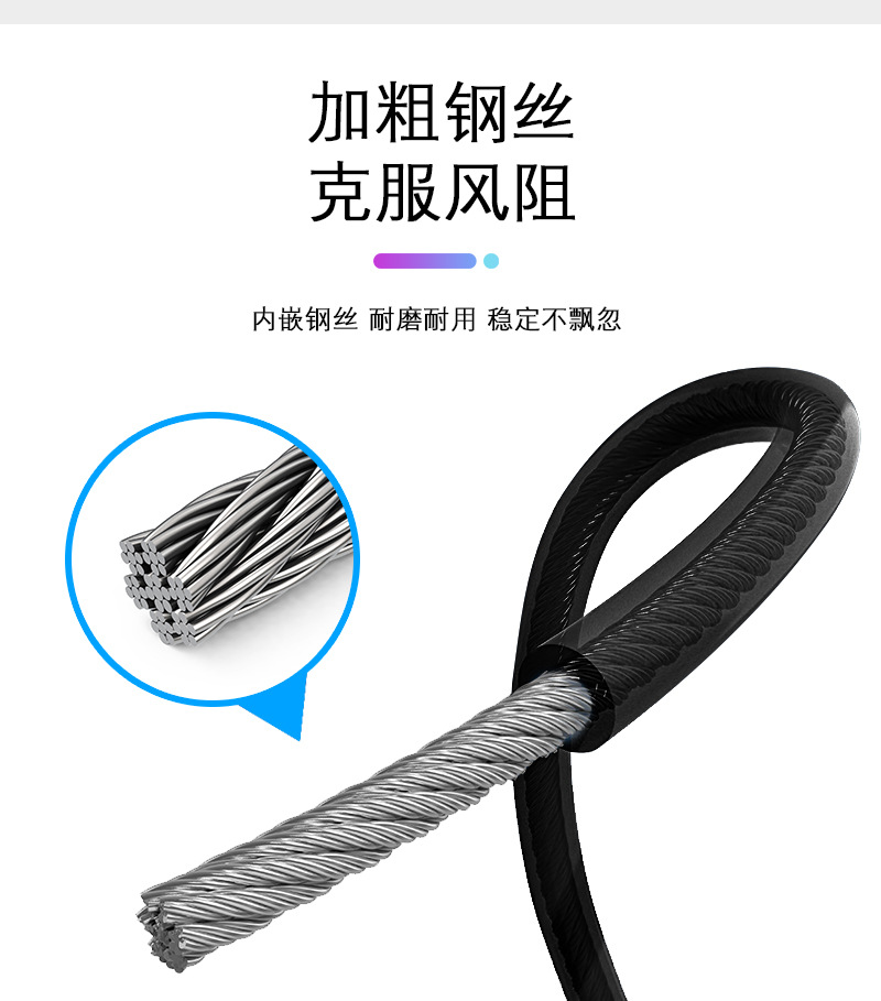 Steel Wire Jump Rope 60 Seconds Timing Ringing Reminder Counting Meter Calories Student Competition Skipping Rope