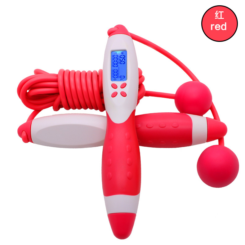 Electronic Counting Adult Fitness Skipping Rope CrossBorder Cordless Calories MultiPurpose Rope Skipping with Bearings