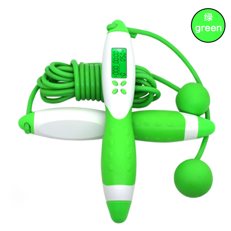 Electronic Counting Adult Fitness Skipping Rope CrossBorder Cordless Calories MultiPurpose Rope Skipping with Bearings