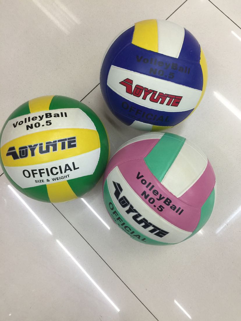 No. 5 rubber volleyball