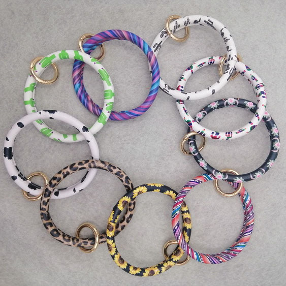 2021 Cross-Border Hot Fashion Bracelet PU Leather Bracelet Keychain Women's Handbag Small Card Holder 2021 Cross-Border Hot Fashion Bracelet PU Leather Bracelet Keychain Women's Handbag Small Card Holder