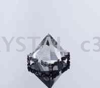 Crystal crafts crystal pyramid crystal ornaments