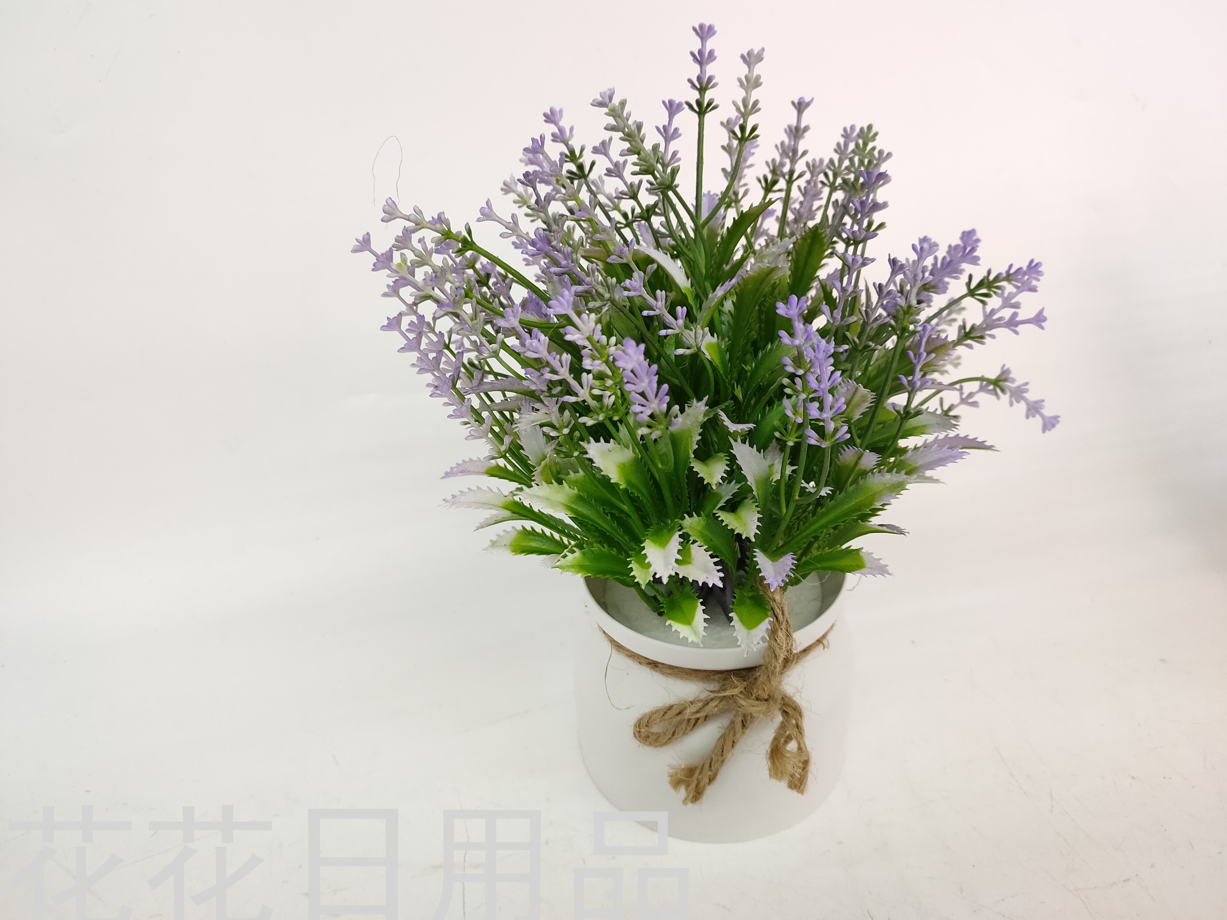 New Artificial Flower Plastic Basin Small Lavender Bonsai Decoration Living Room Dining Room And Other Ornaments