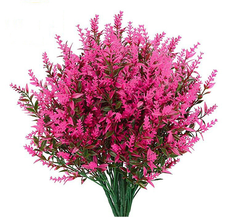 Artificial Flower Artificial Flower 5 Fork Artificial Flower Home Display Plastic Flowers Interior Decoration