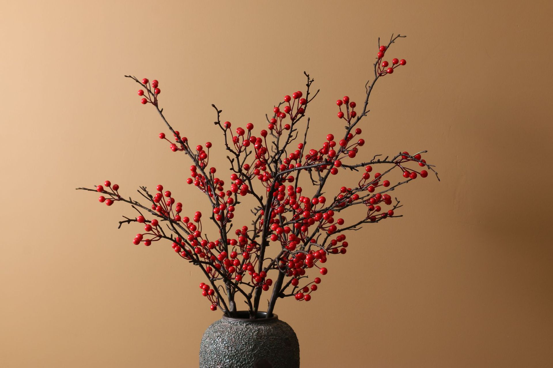 Simulation Berries European-Style Christmas Decoration Artificial Flower Artificial Plant Hollyberry Floor-Standing Decorations Artificial Artificial Flower Decoration Simulation Berries European-Style Christmas Decoration Artificial Flower Artificial Plant Hollyberry Floor-Standing Decorations Artificial Artificial Flower Decoration