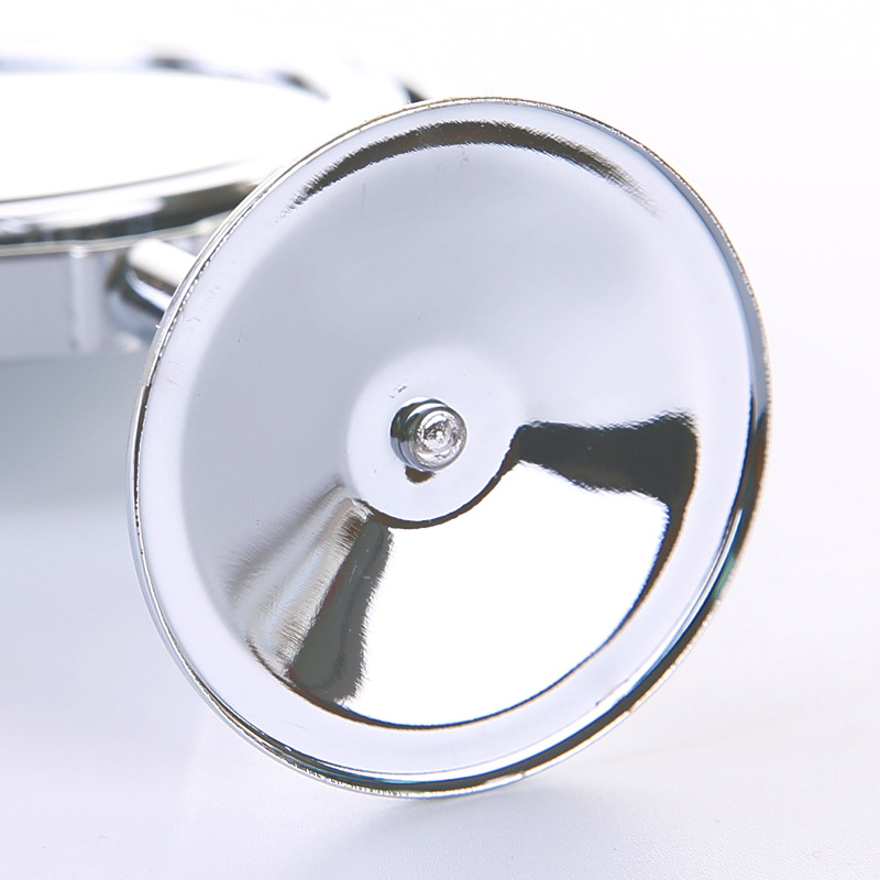 HD Double-Sided Desktop Makeup Mirror Metal Magnifying Desktop Small Mirror Large Office Rotating Mirror Dressing Mirror