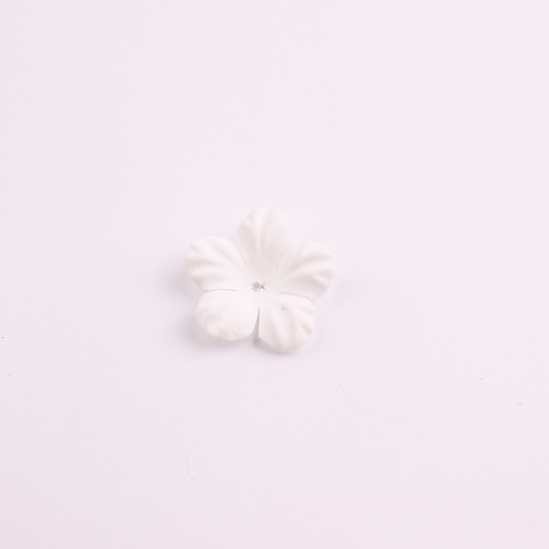 Korean Style New Accessories Accessories Artificial Flower Piece Handmade Five Petal Flower Pieces Headband Hairpin DIY Accessories Material