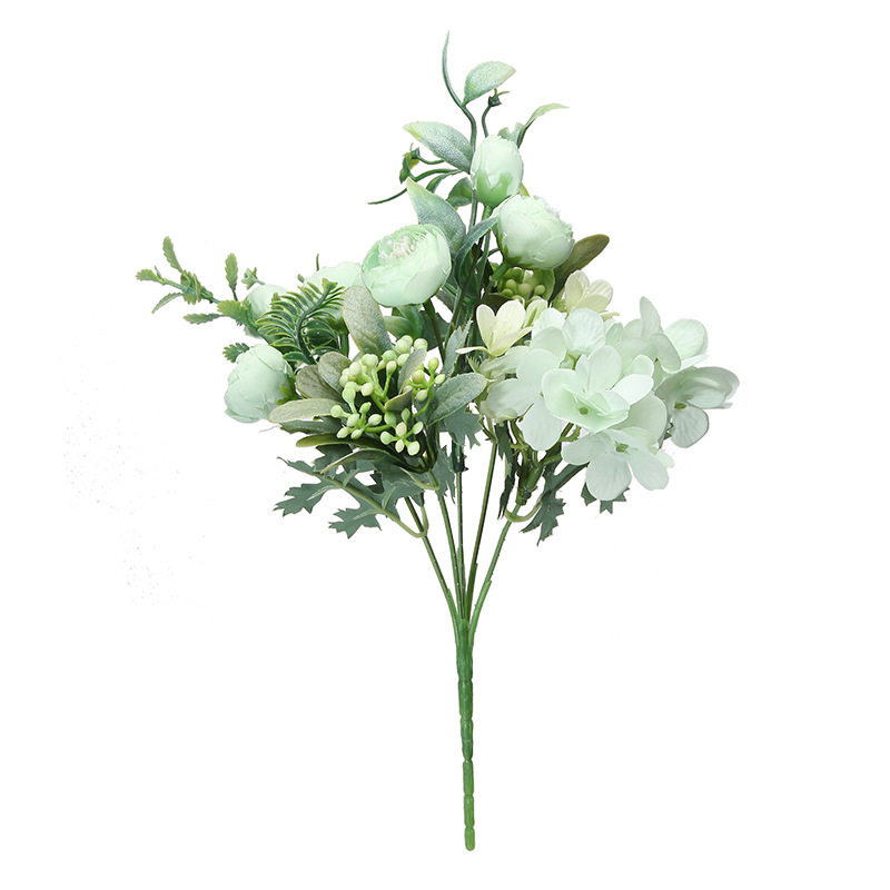 Artificial Rose Nordic Ins Wedding Bouquet Holder Fake Flower Wedding Silk Flower Photography Art Home Decoration Artificial Flower