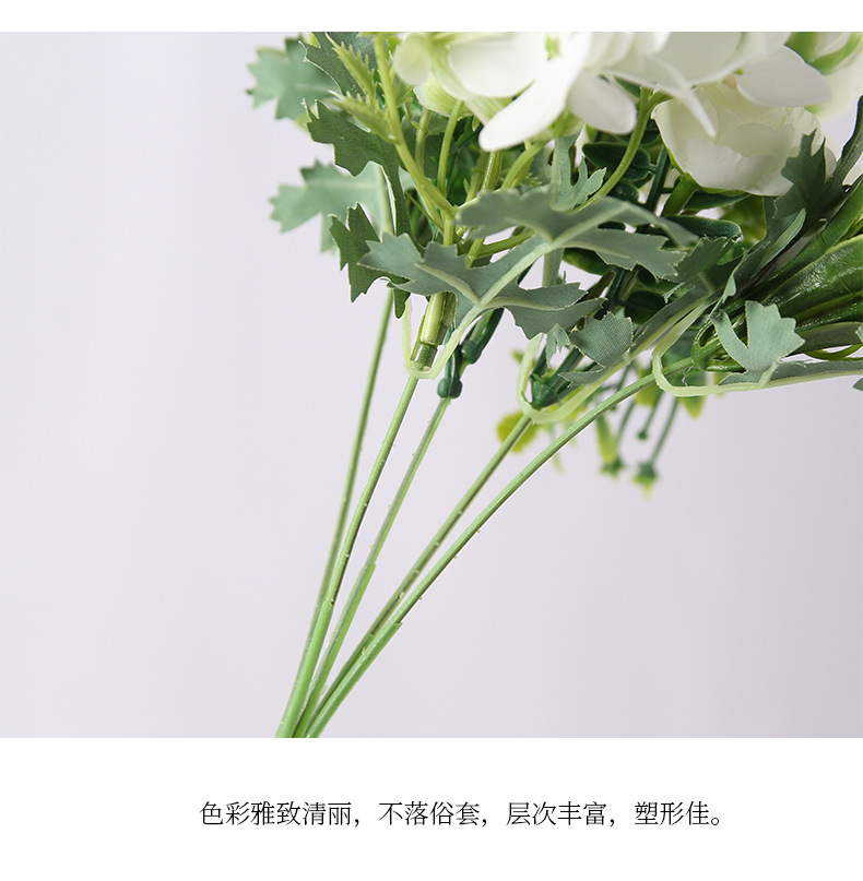 Artificial Rose Nordic Ins Wedding Bouquet Holder Fake Flower Wedding Silk Flower Photography Art Home Decoration Artificial Flower