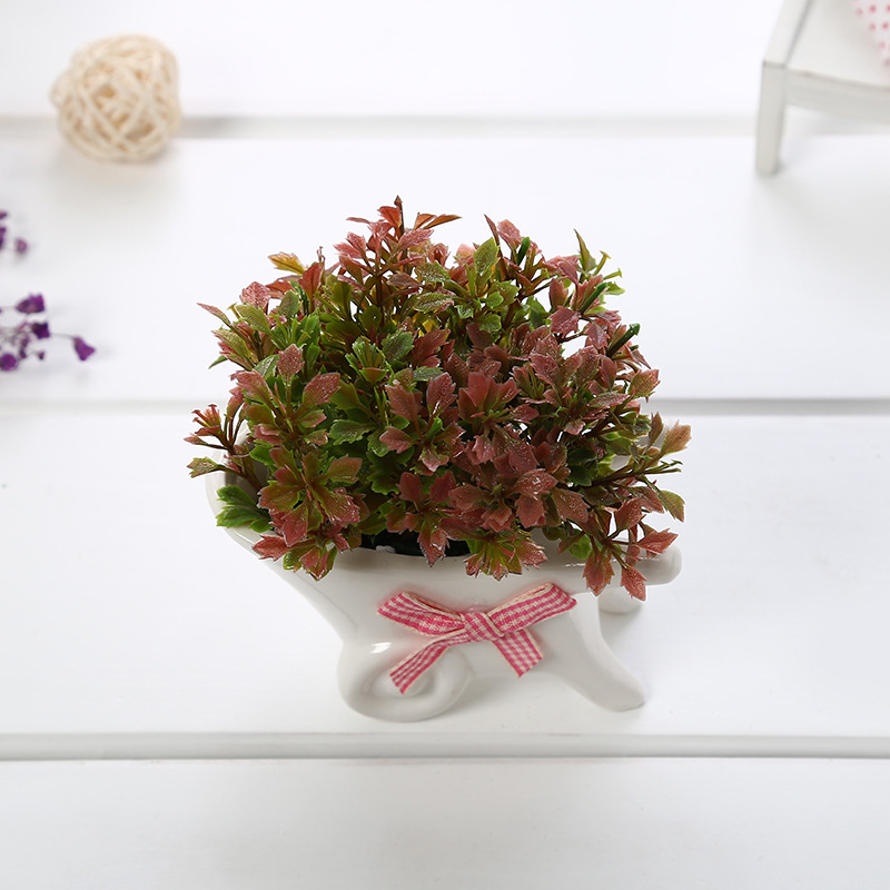 Foreign Trade Exclusive for Artificial Plant Indoor Living Room Artificial Flower Table Decoration Artificial Flower Valentine&#039;s Day Gift Customization Wholesale