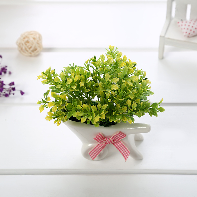 Foreign Trade Exclusive for Artificial Plant Indoor Living Room Artificial Flower Table Decoration Artificial Flower Valentine's Day Gift Customization Wholesale
