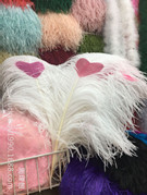 Factory in Stock 25-30cm Colorful Ostrich Feather Wedding Flower Arrangement Decoration DIY Ornament Accessories Variety Feather