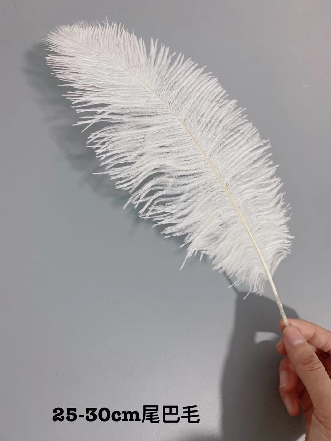 Factory in Stock 25-30cm Colorful Ostrich Feather Wedding Flower Arrangement Decoration DIY Ornament Accessories Variety Feather