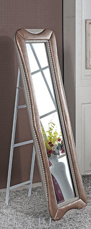 Factory Direct Sales Soft Case Dressing Mirror Floor Mirror Dressing Mirror Full Body Full-Length Mirror