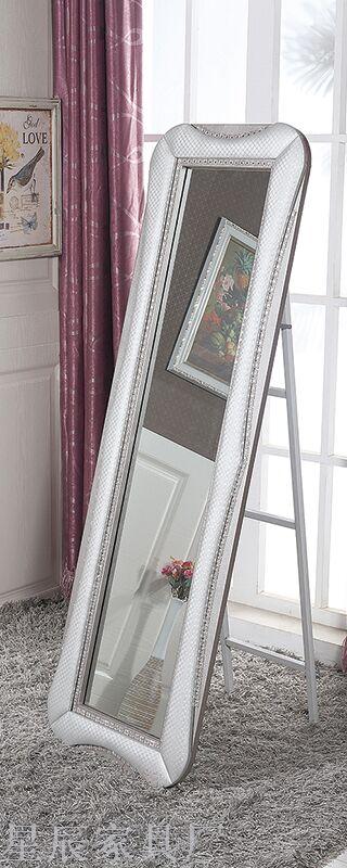 Factory Direct Sales Soft Case Dressing Mirror Floor Mirror Dressing Mirror Full Body Full-Length Mirror