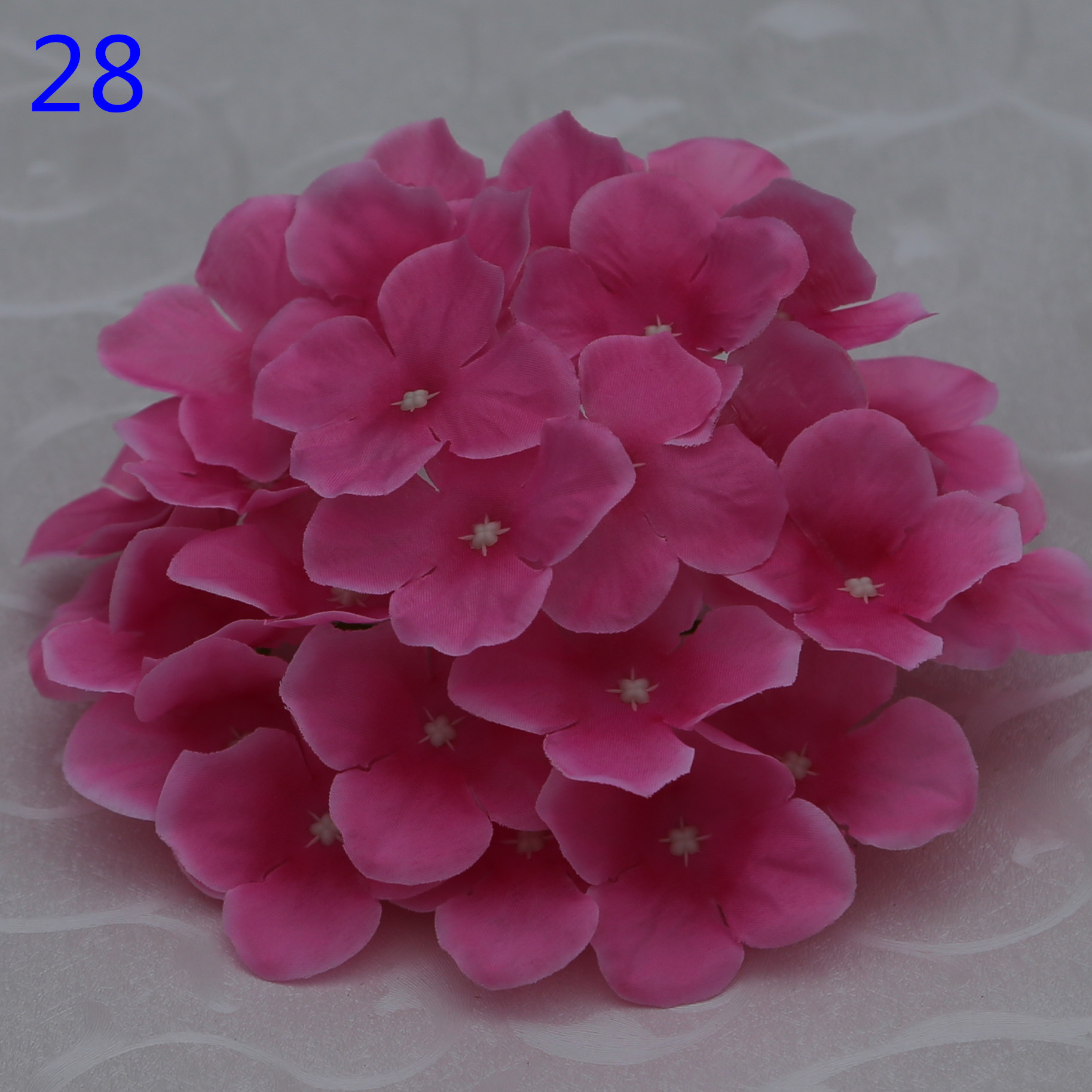 Simulated Pincushion Head Silk Flower Decorative Flower Wholesale European Wedding Flower Arch Flower Wall Flower Delivery 37 Colors