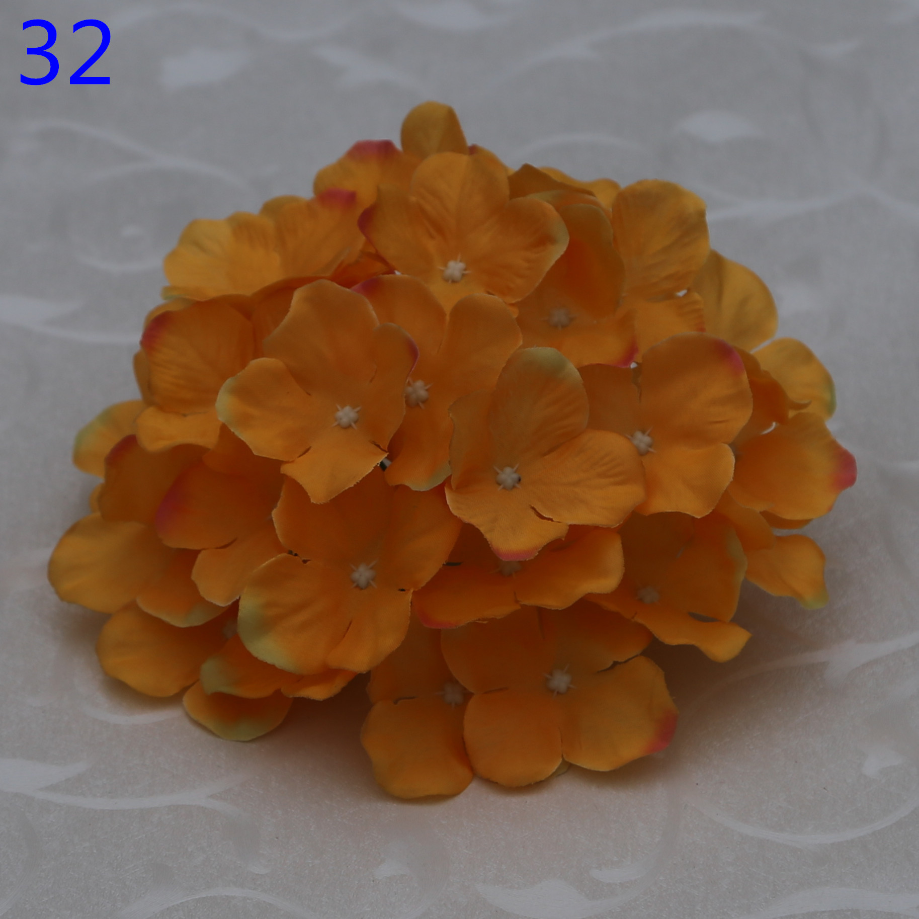 Simulated Pincushion Head Silk Flower Decorative Flower Wholesale European Wedding Flower Arch Flower Wall Flower Delivery 37 Colors