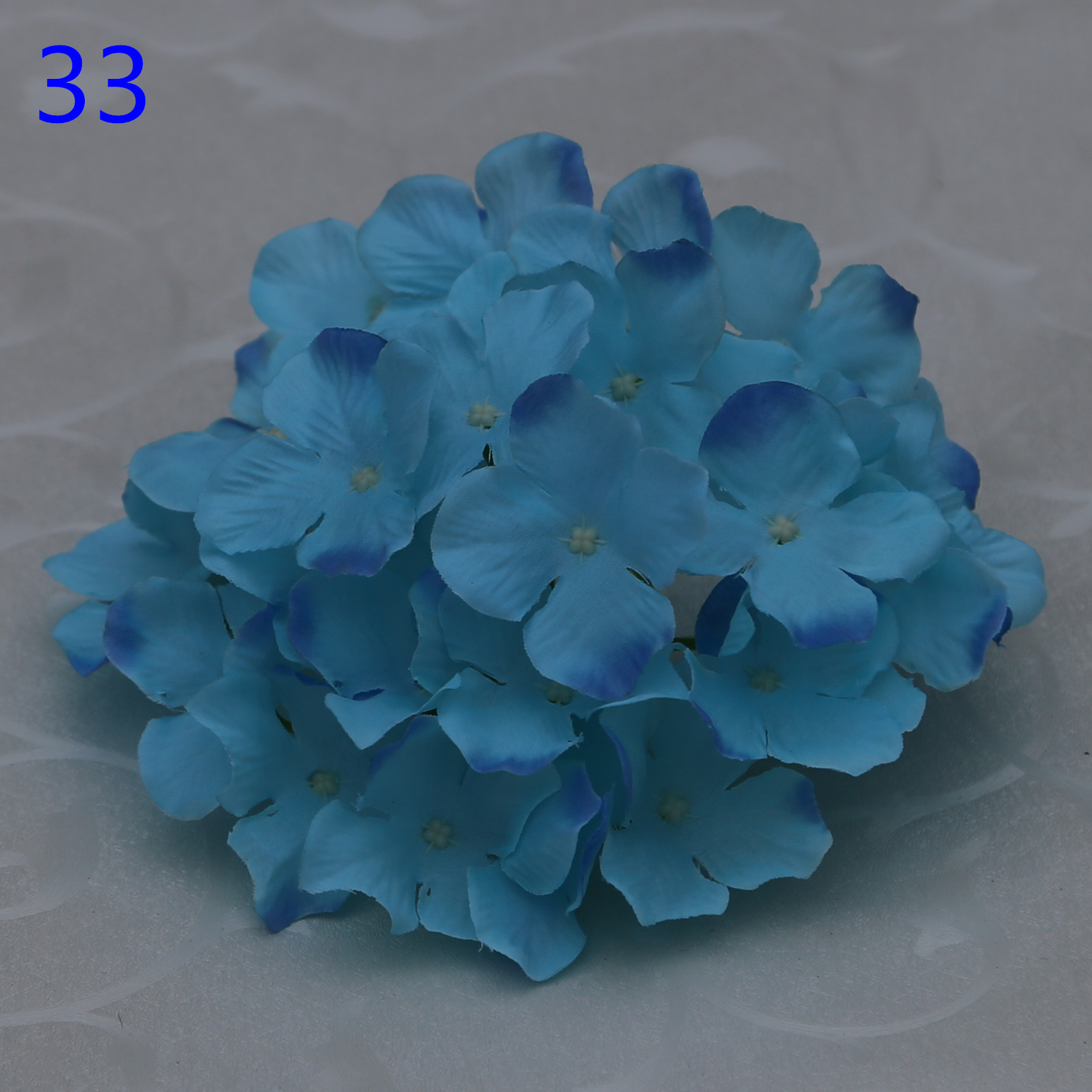 Simulated Pincushion Head Silk Flower Decorative Flower Wholesale European Wedding Flower Arch Flower Wall Flower Delivery 37 Colors