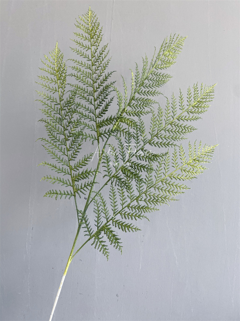 [Green Series ① Link] Spray Color Two-Color Wedding Flower Leaf Material Artificial Flower Mori Style Plastic Green Plant Embellishment