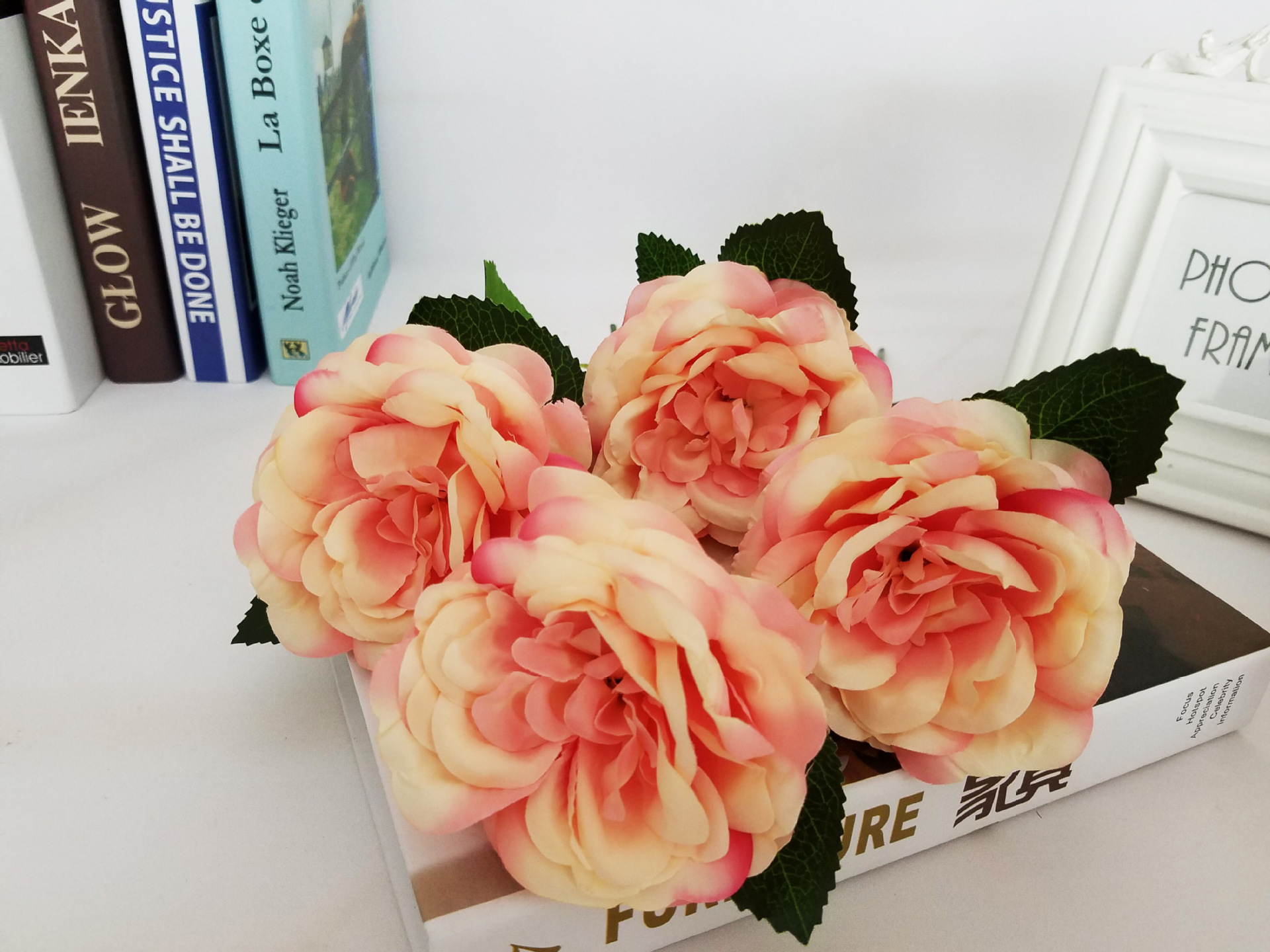Single night rose 5 European high-grade flowers wedding flower color