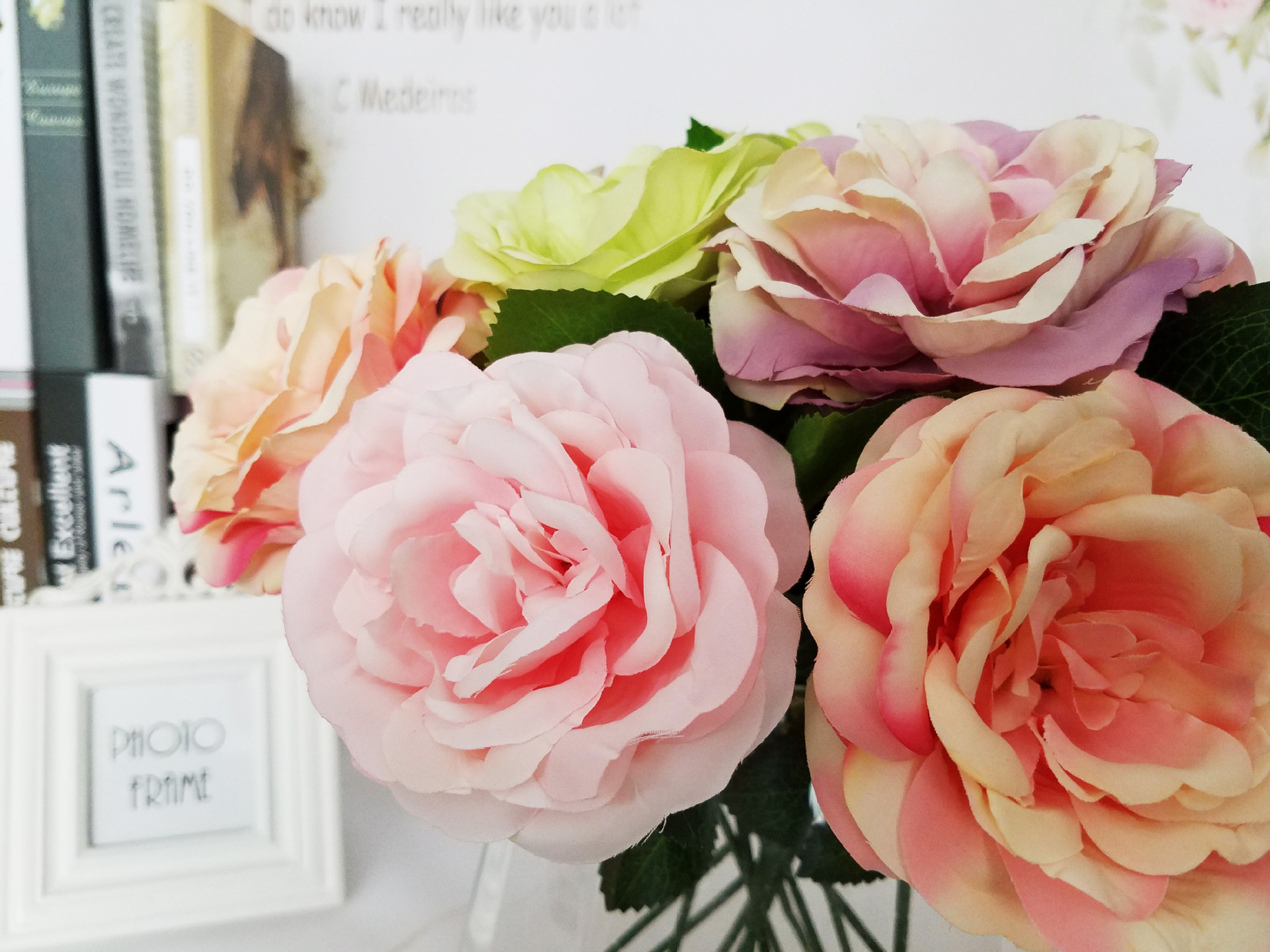 Single night rose 5 European high-grade flowers wedding flower color