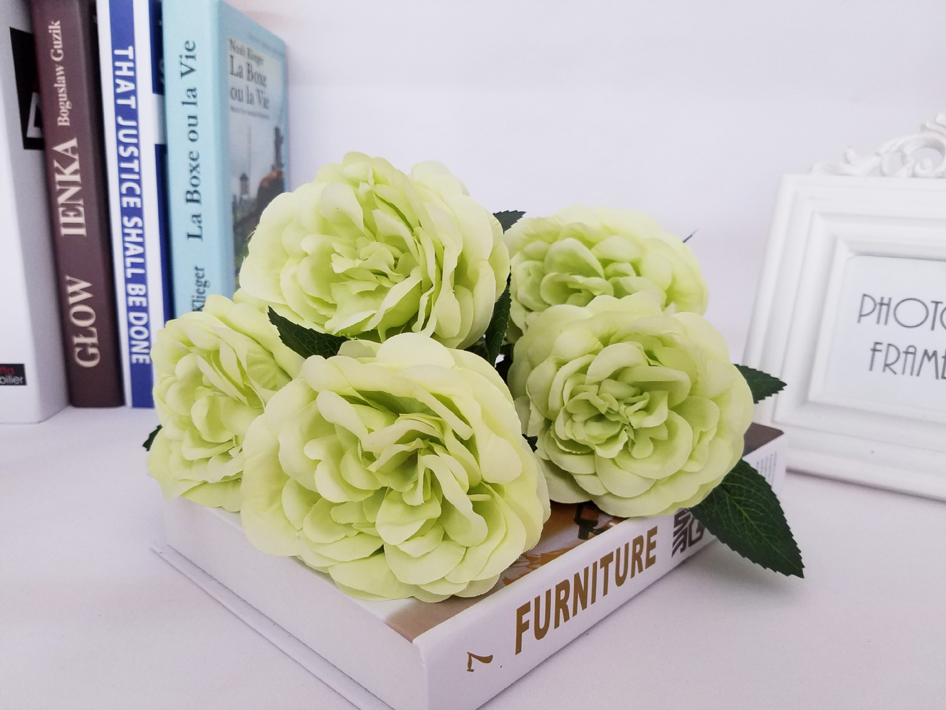 Single night rose 5 European high-grade flowers wedding flower color