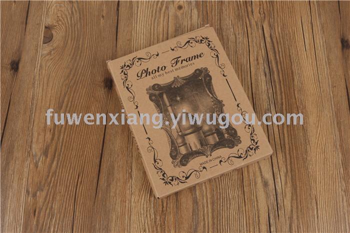High definition mirror table top dressing mirror portable European dressing mirror marriage simple single mirror frame